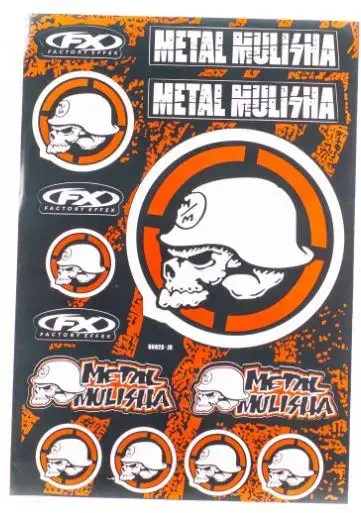 Наклейки набор D6023 Metal Mulisha