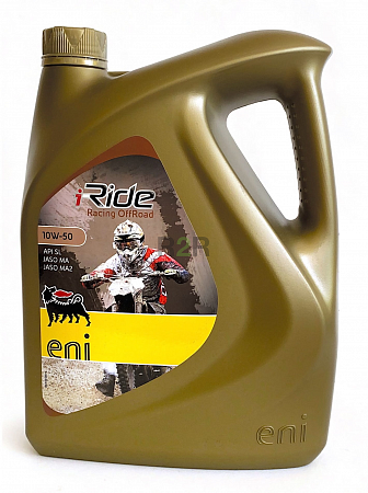 Масло моторное Eni I-Ride Racing Off Road 10W50 (4л) синтетика Масло моторное Eni I-Ride Racing Off Road 10W50 (4л) синтетика
